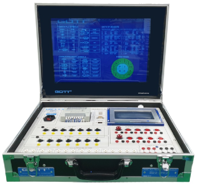 4. ALLEN BRADLEY PLC TRAINER WITH HMI TOUCH SCREEN